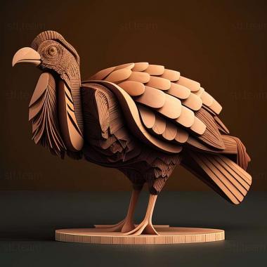 3D model turkey (STL)